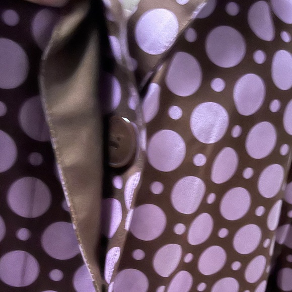 Drizzle POLKA DOT Trench/Raincoat Jacket Coat - Picture 5 of 10